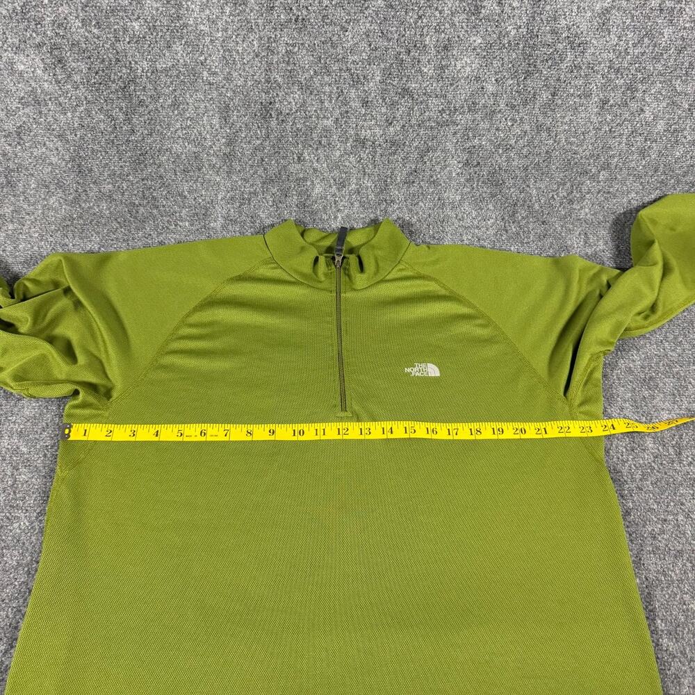 The North Face Flight Series 1/4 Zip Pullover Mens XL Green VaporWick Running - Picture 12 of 15
